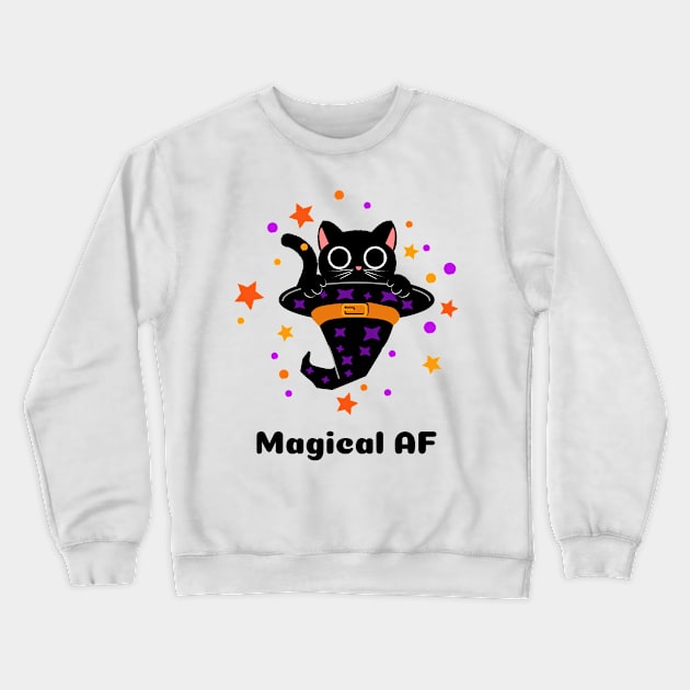 Magical AF Crewneck Sweatshirt by ArtbyLaVonne